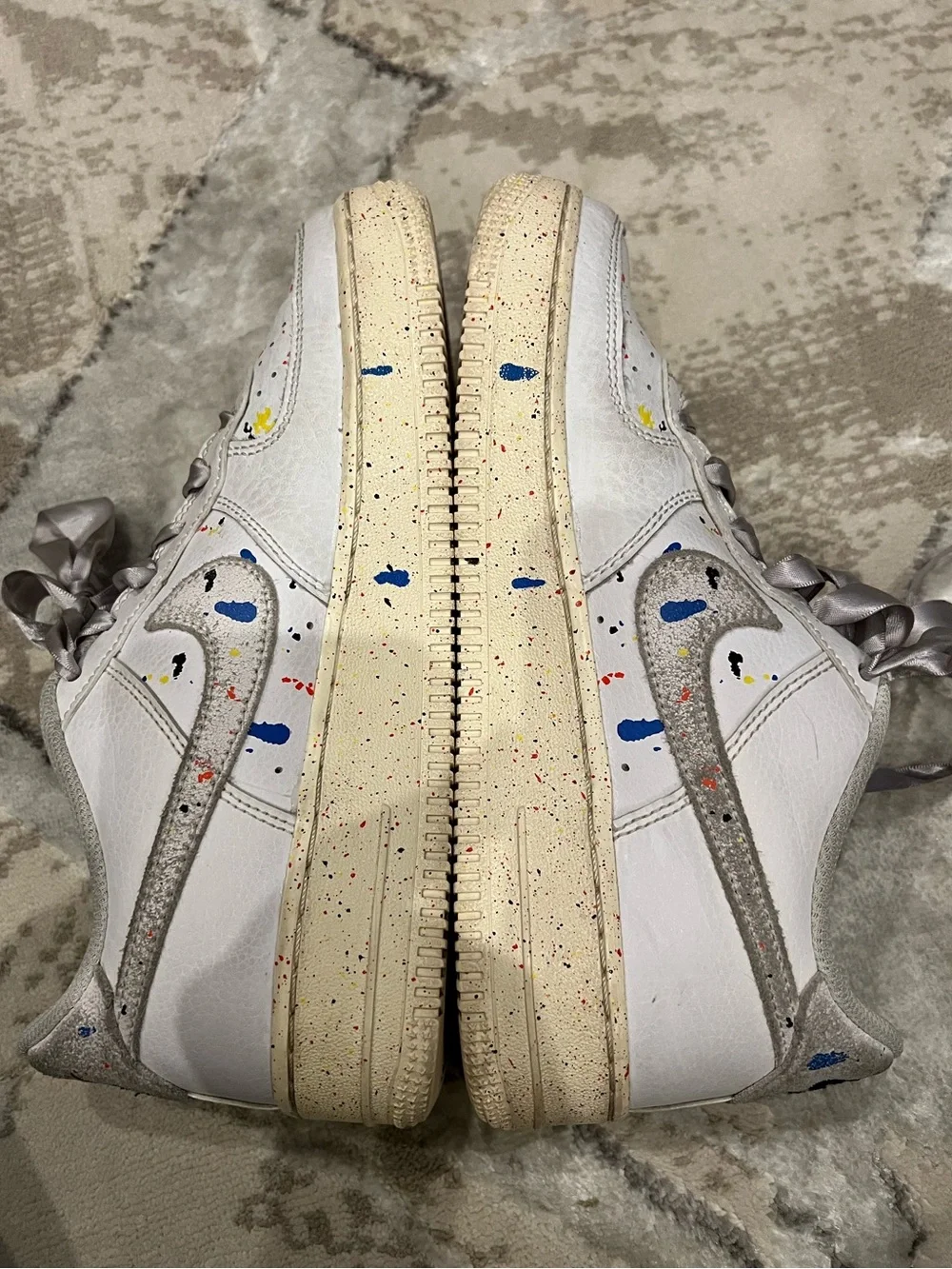 Nike Air Force 1 '07 LV8 Paint Splatter Youth 6